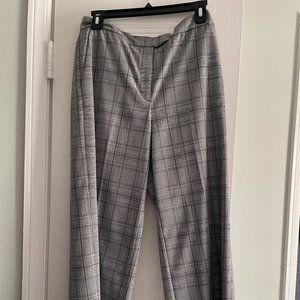 Nordstrom Halogen Brand Plaid Straight Leg Pants - Size 6/28